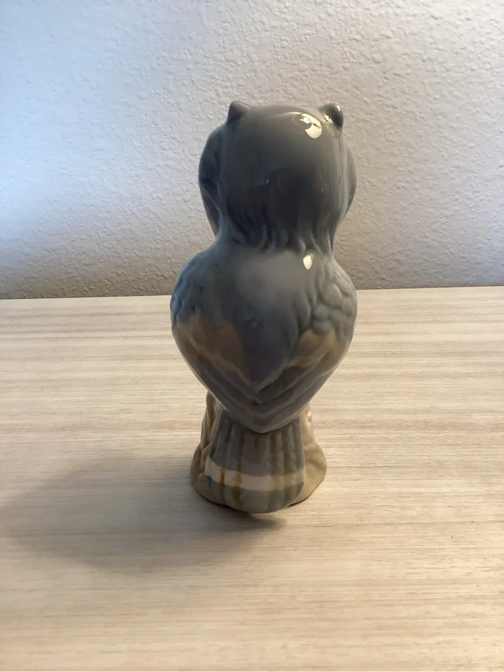 Vintage Miguel Requena Spain Porcelain Owl Figurine Statue - IEC